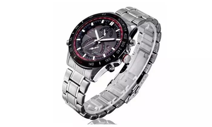 Sport Army Durable Stainless Steel Wrist Men Watch - Second Medium