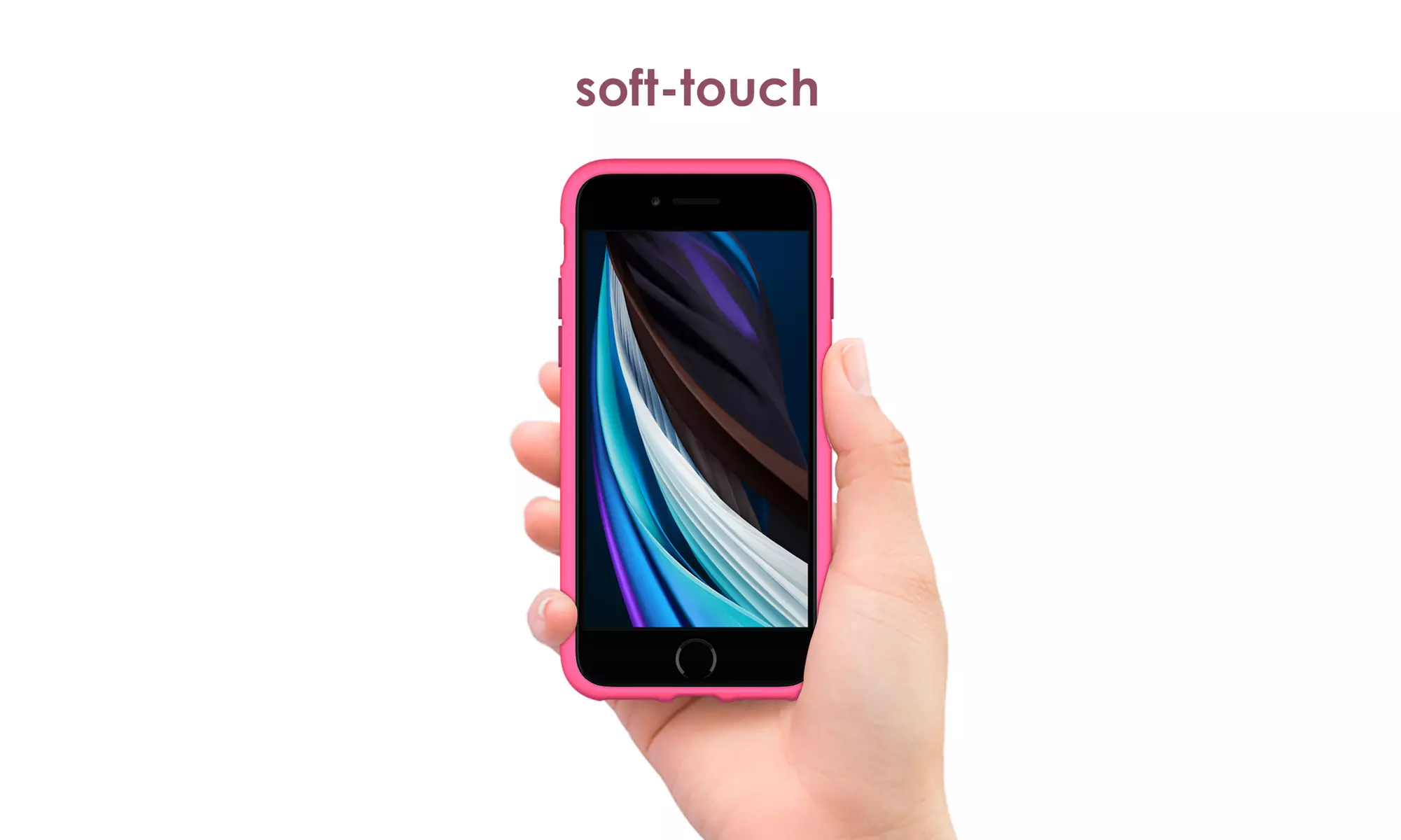 Silicone Case for iPhone 7/8, iPhone SE 3/2, Silky-Soft Touch Shockproof Case