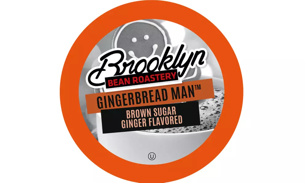 Brooklyn Beans Gingerbread Man Coffee Pods for K-Cup Brewers, 40 Count - Primary Image