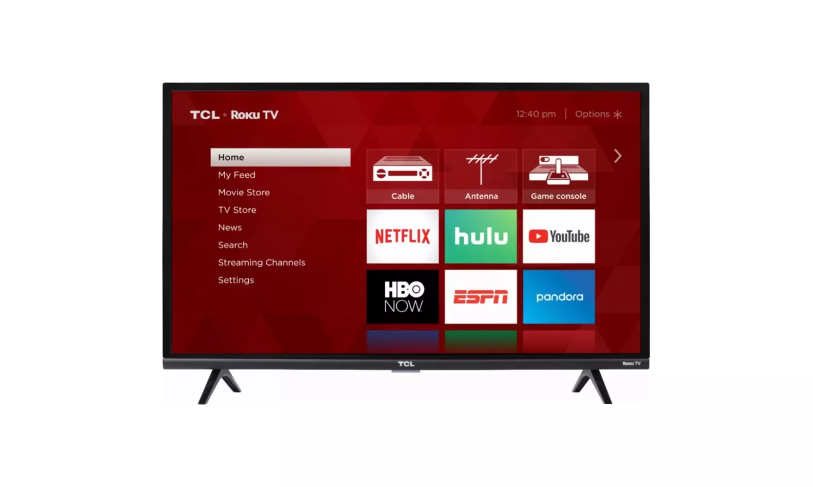 TCL 32" 1080p Full HD Dual-band Wi-Fi LED Roku Smart TV w/ 3 x HDMI - Primary Image
