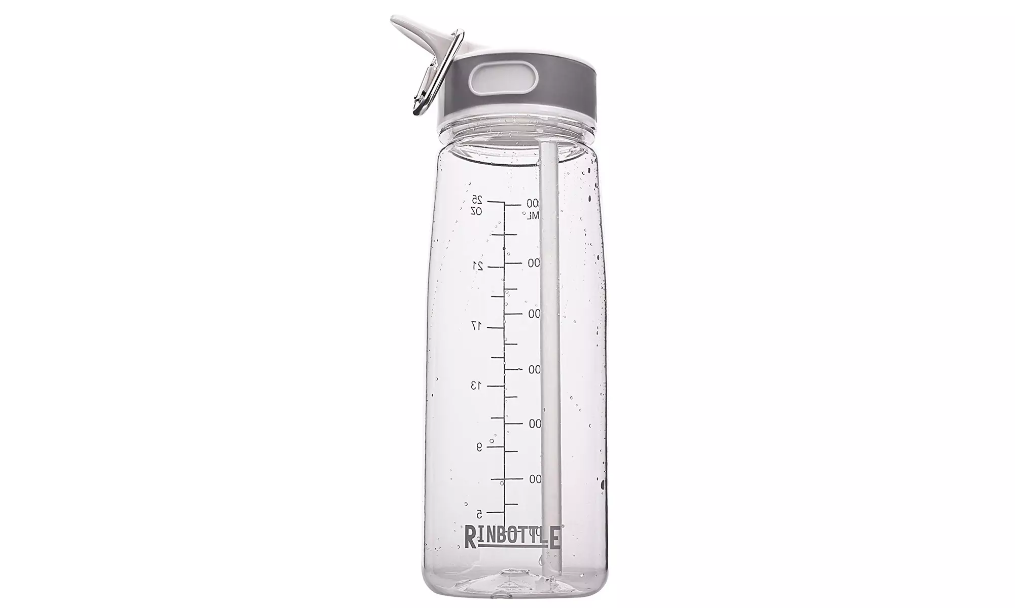 Water Bottle Sports Water Bottle with Straw/Handle Reusable Drinking  - Primary Image