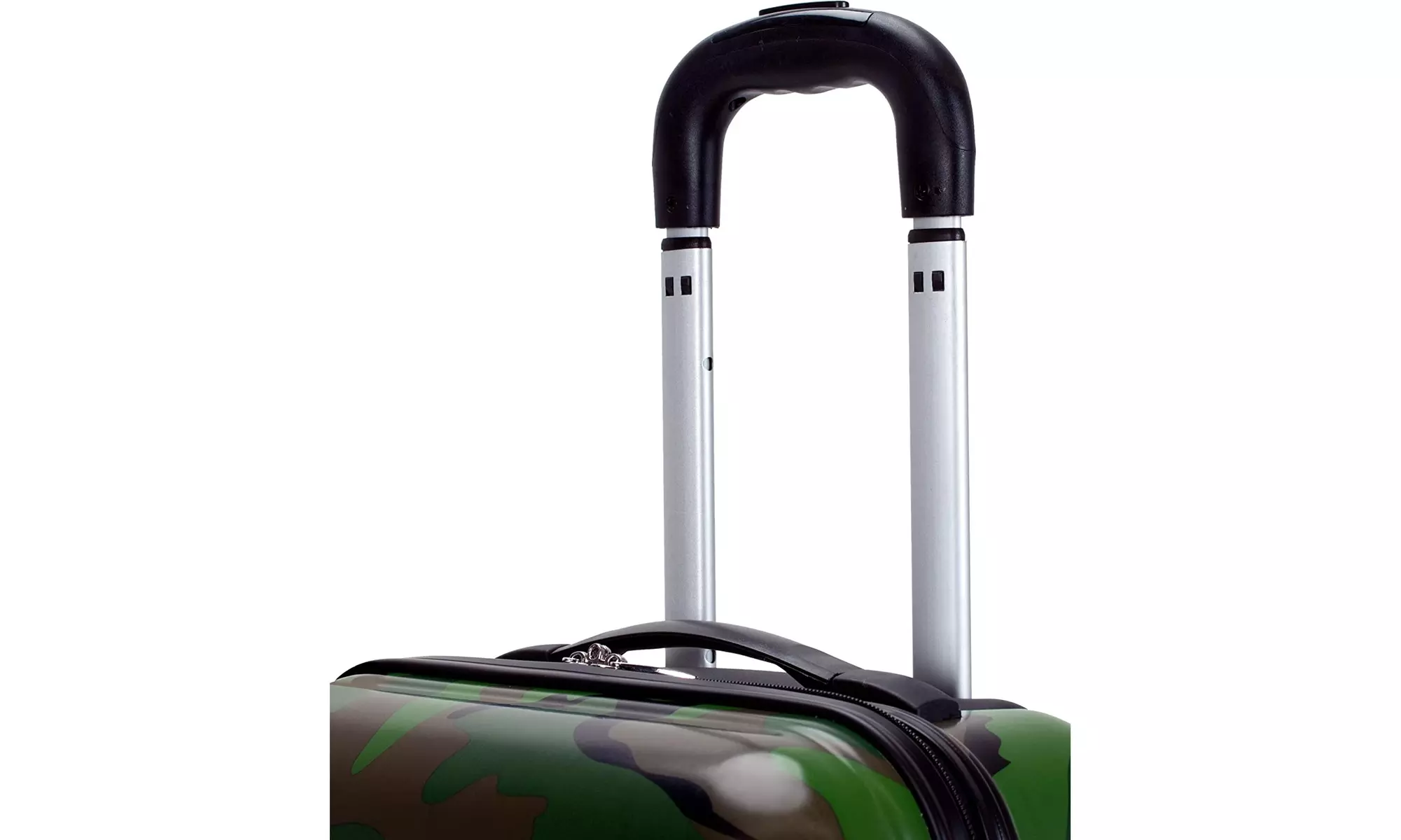 Rockland Safari Hardside Spinner Wheel Luggage, Camouflage, Carry-On 20-Inch  - Second Medium