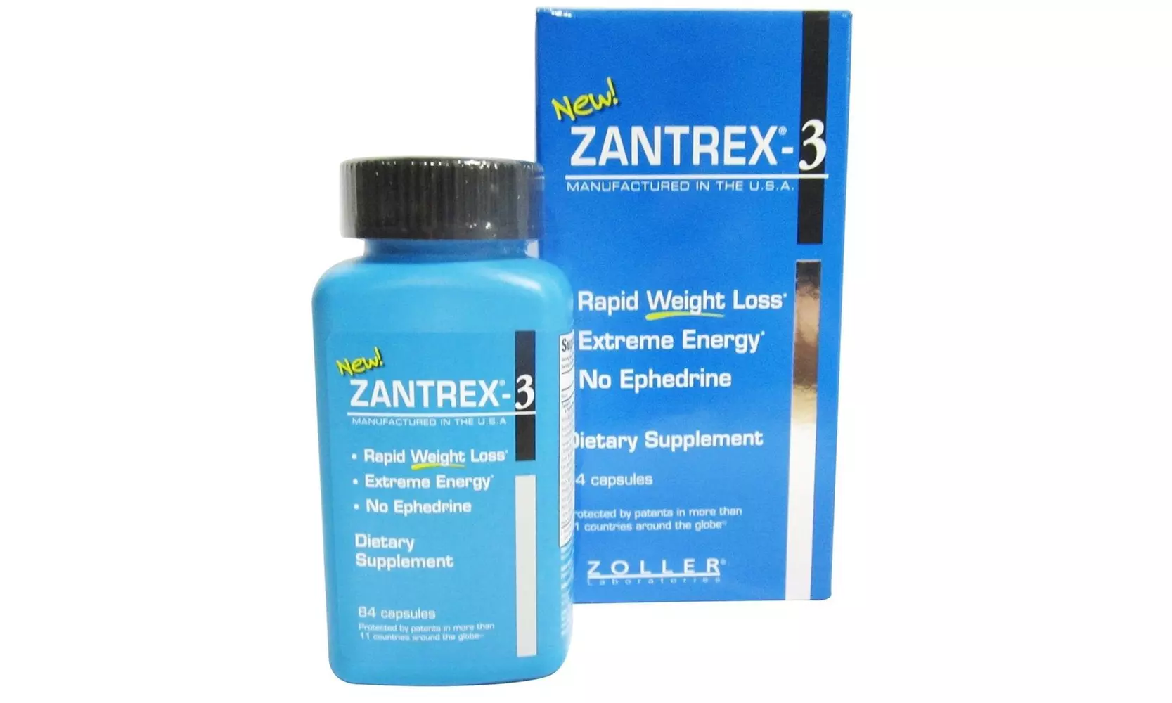 Zantrex-3 Weight Loss, 84 Capsules  - Primary Image