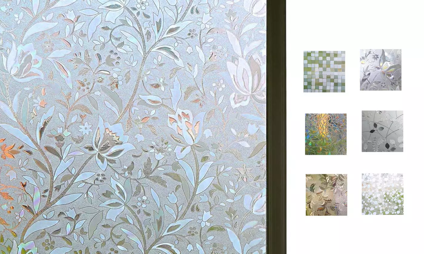 Anti UV Heat Insulation Window Film Privacy Glass Film for Home & Office - Primary Image