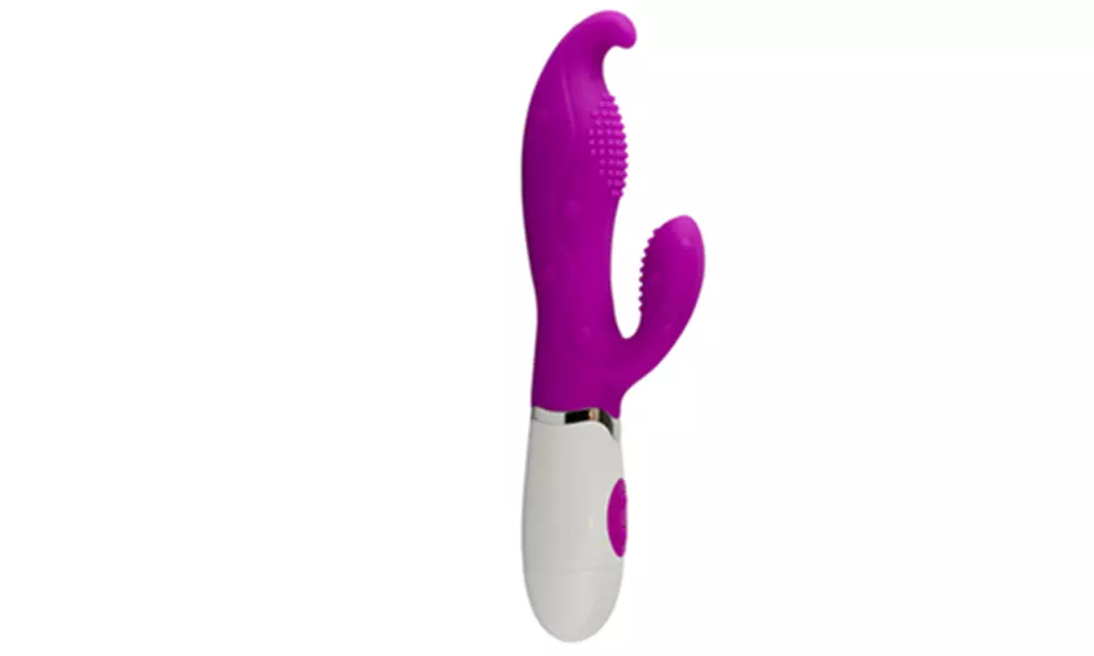 10 Speed Rabbit Vibrator G Spot Dual Vibrating Waterproof Vibator - Second Medium