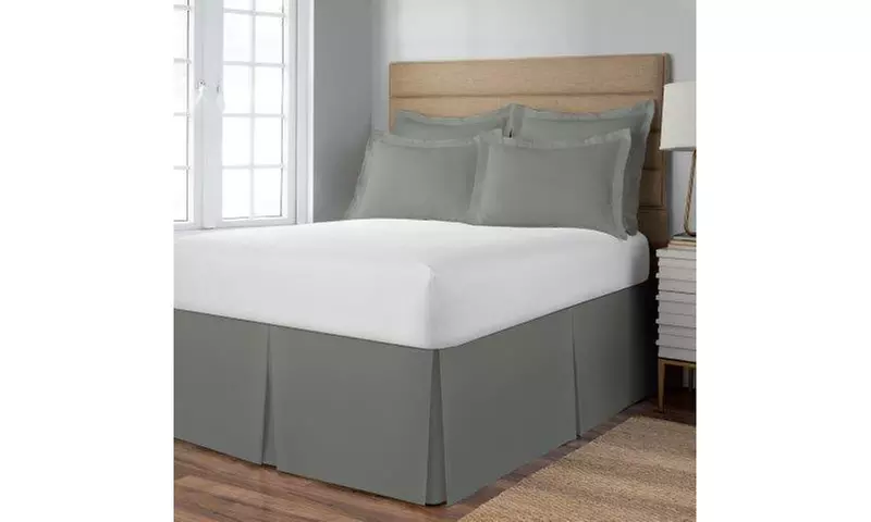 Space Saver 21" Extra-Long Bedskirt for Underbed Storage   - Primary Image