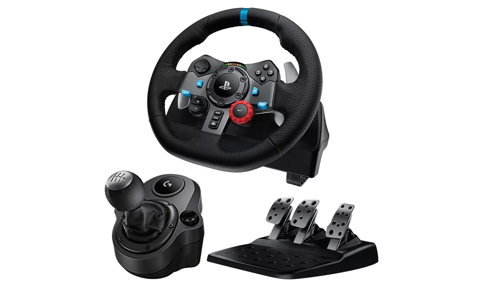 Logitech Driving Force Racing Wheel & Shifter for PS4, PC & XBOX - Primary Image