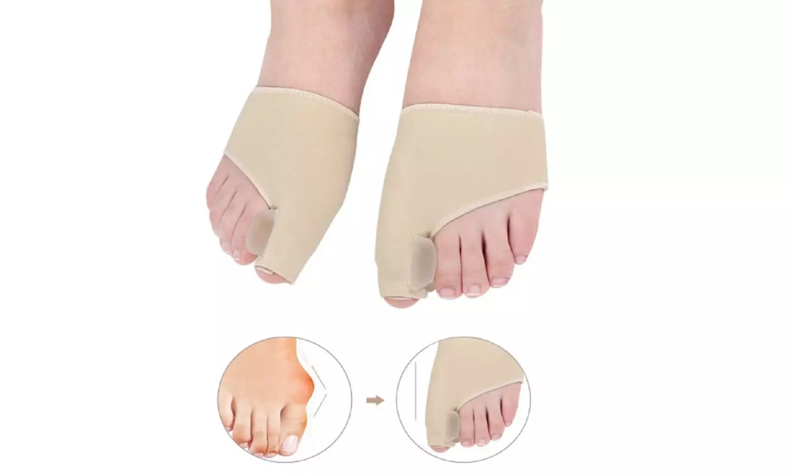Big Toe Bunion Splint Straightener Corrector Foot Pain Relief Hallux Valgus US