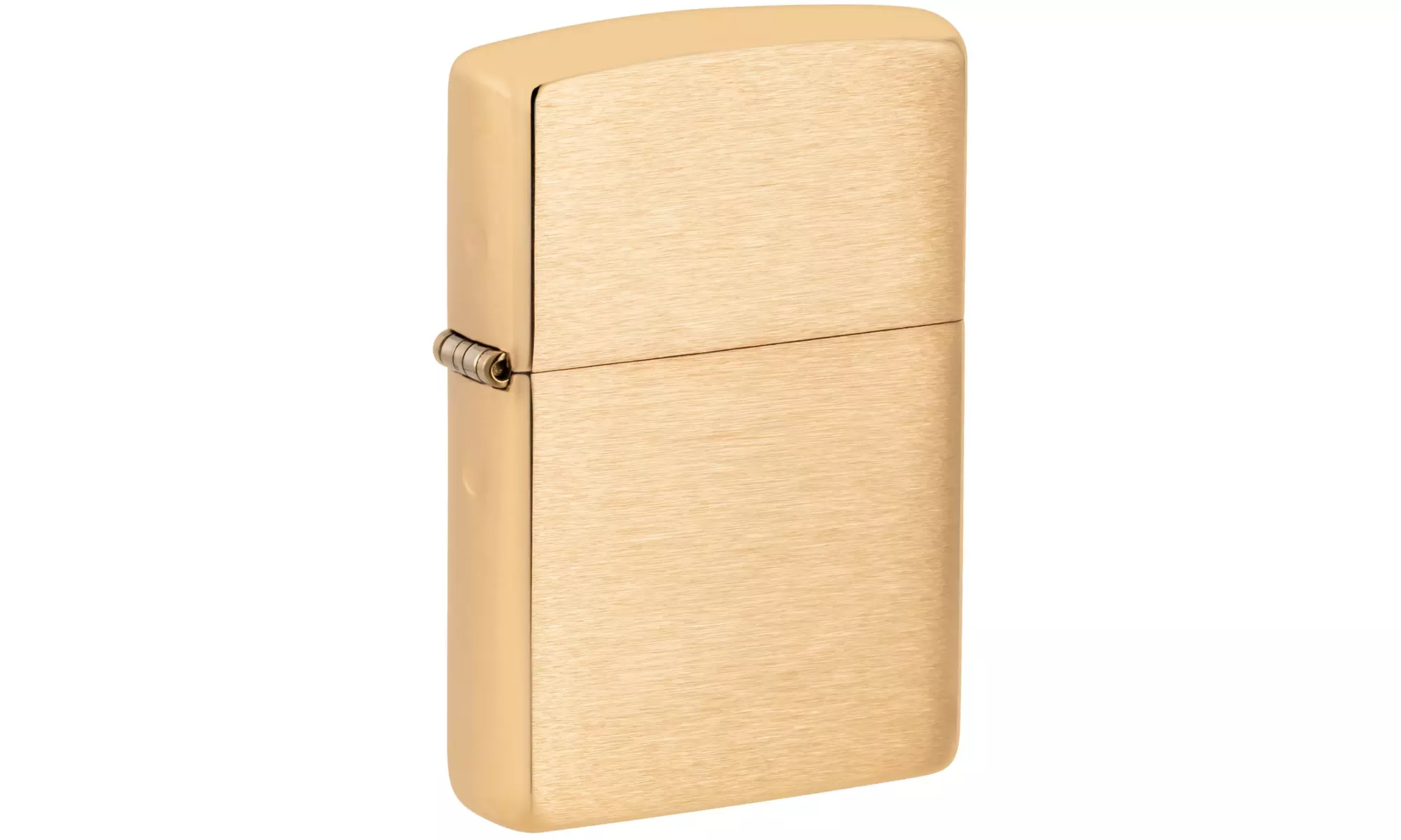 Zippo Classic Brushed Brass Pocket Lighter - Second Medium