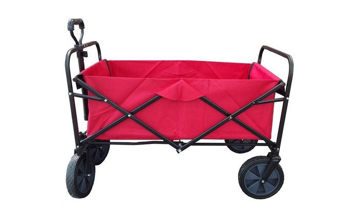 foldable pull along wagon