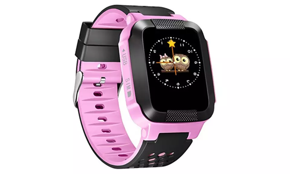 Anti-lost LBS Tracker Chilren Smart Watch Phone support SIM - Primary Image