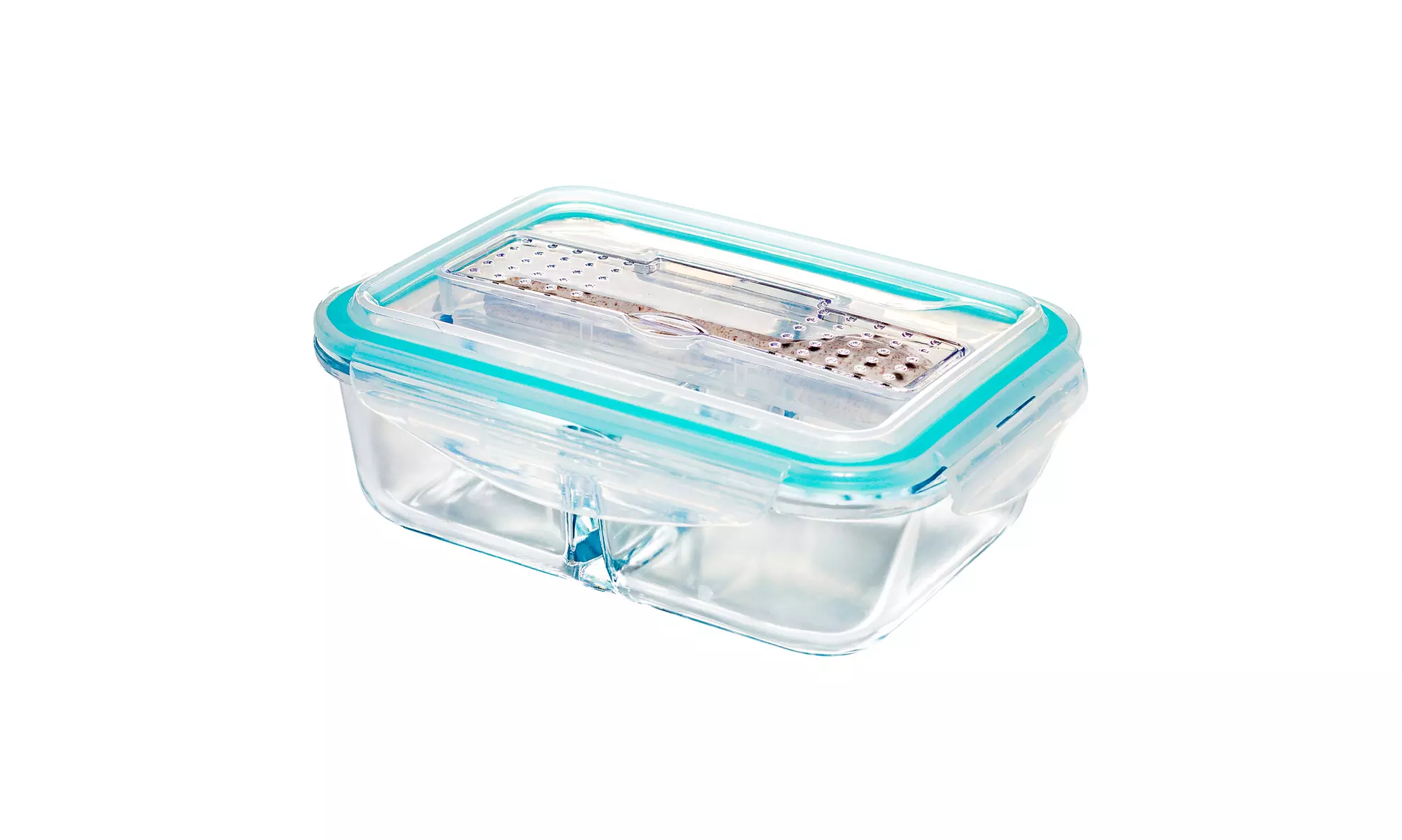 Borosilicate Glass Meal Prep Containers with Snap Locking Lids (1-3or 5 Pack)