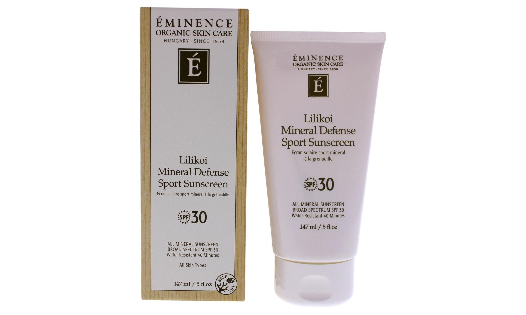 Eminence Lilikoi Mineral Defense Sport SPF 30 for Unisex 5 oz Sunscreen