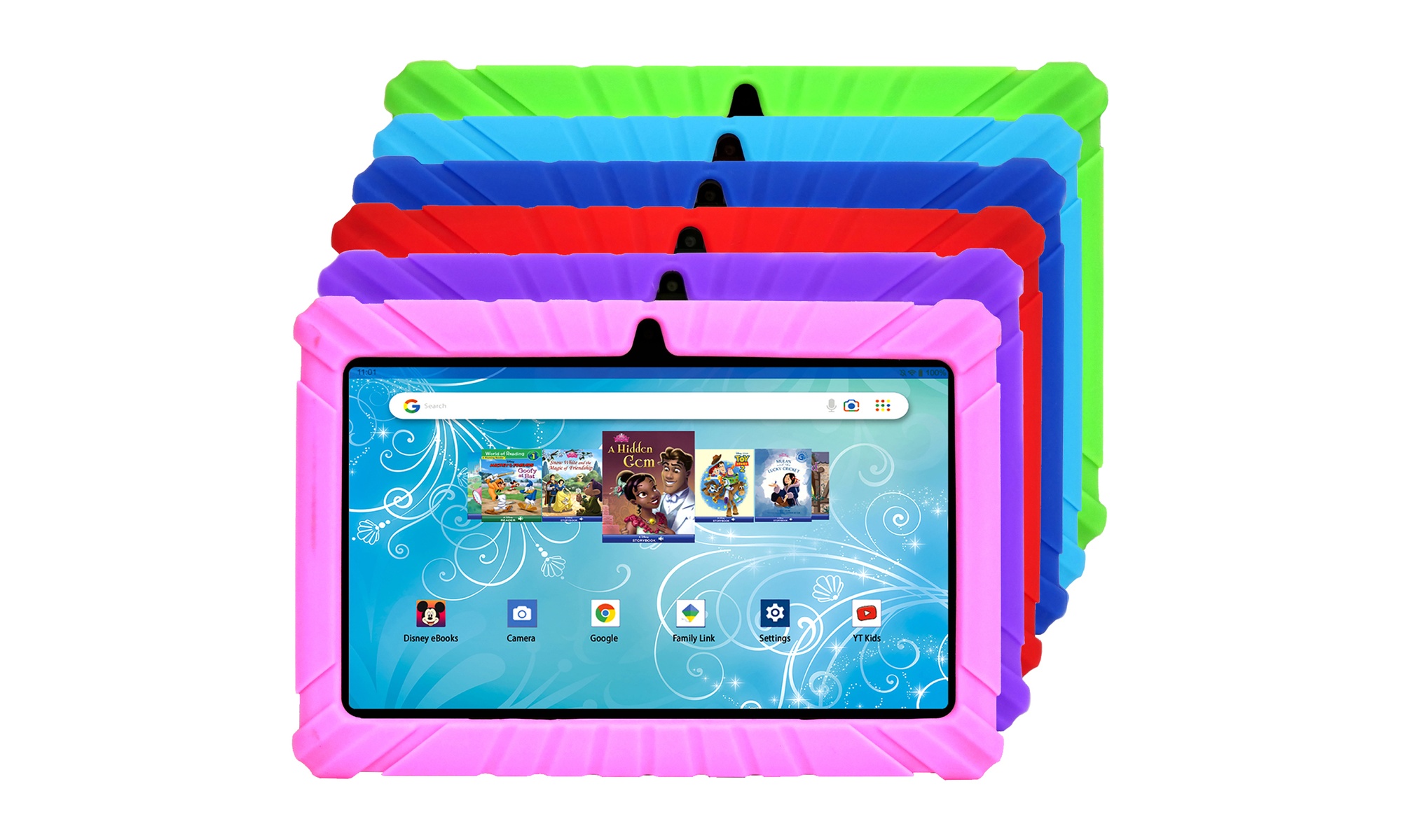 Contixo V8 7" Inch Kids 32GB Android Tablet w/ 50 Disney eBooks Ages 3-10