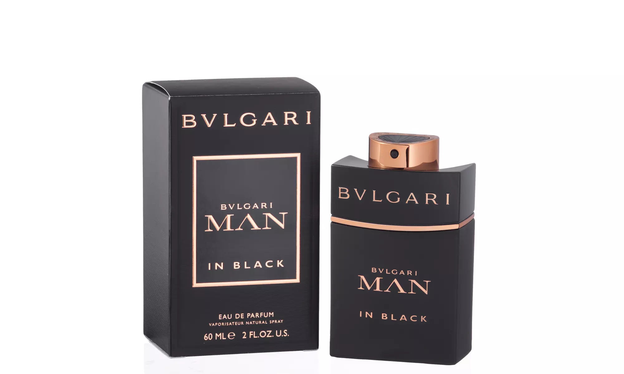 Bulgari Man in Black by Bulgari EDT Spray for Men (Choose your size)