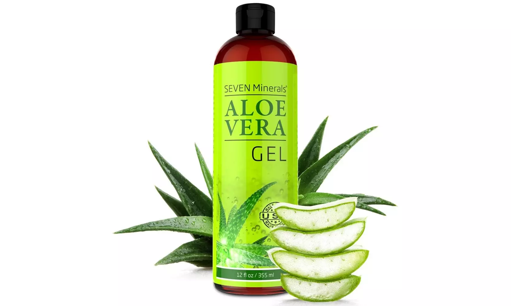 Aloe Vera Gel - 99% Organic, Big 12 oz - Primary Image
