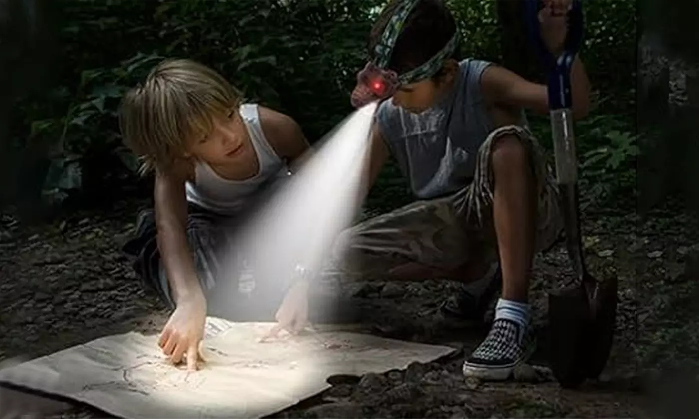 iMounTEK Roaring T-Rex Dinosaur LED Headlamp with Adjustable Headband