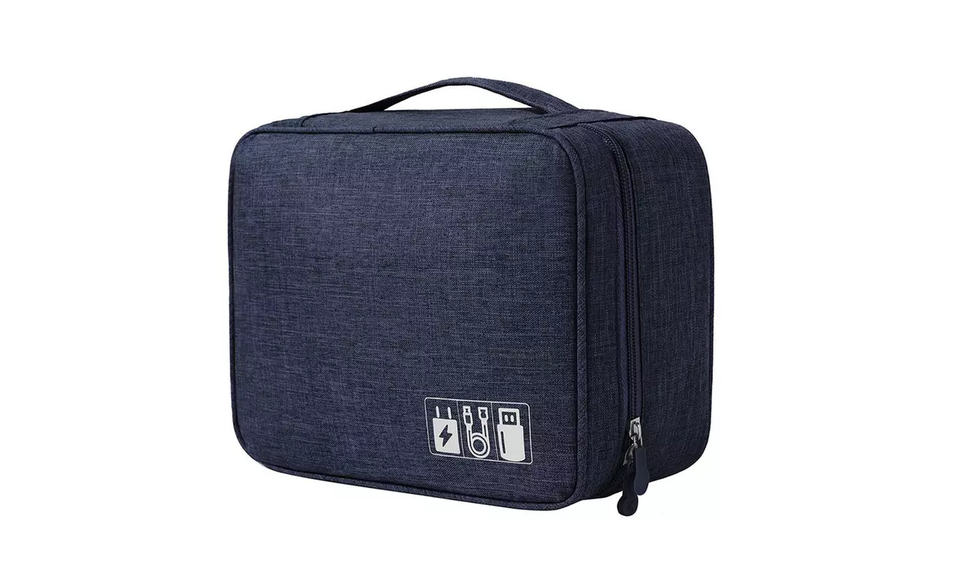Travel Universal Cable Organizer Electronics Accessories Organizer Gadget Bag
