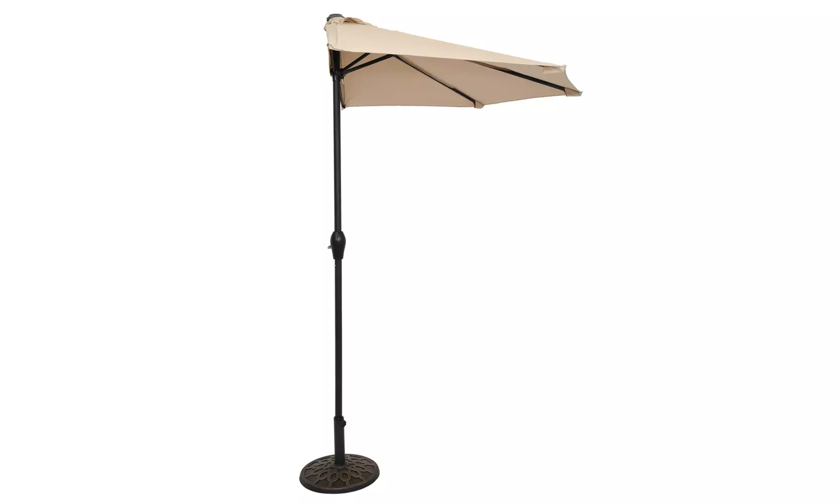 9FT Half Umbrella Waterproof Folding Sunshade Tent (not include resin base)