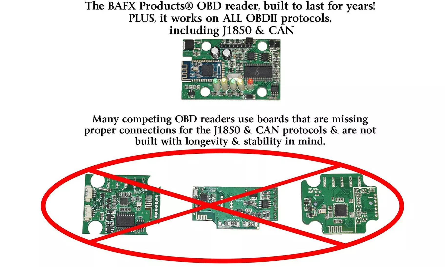 BAFX Products Bluetooth Diagnostic OBDII Reader/Scanner for Android Devices - Second Medium