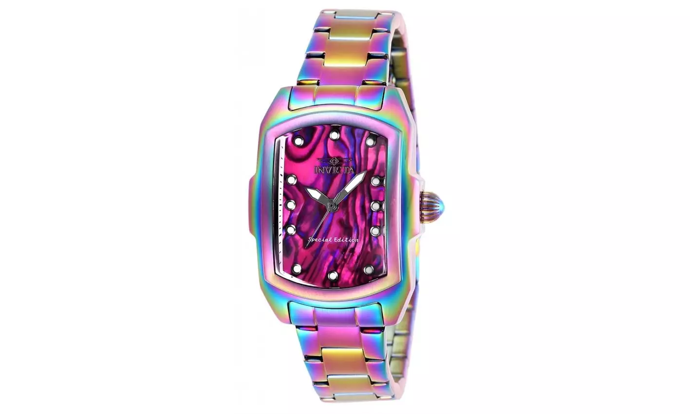 Invicta 27199 Lupah Women's 29mm Stainless Steel Iridescent Purple Dial Watch - Primary Image