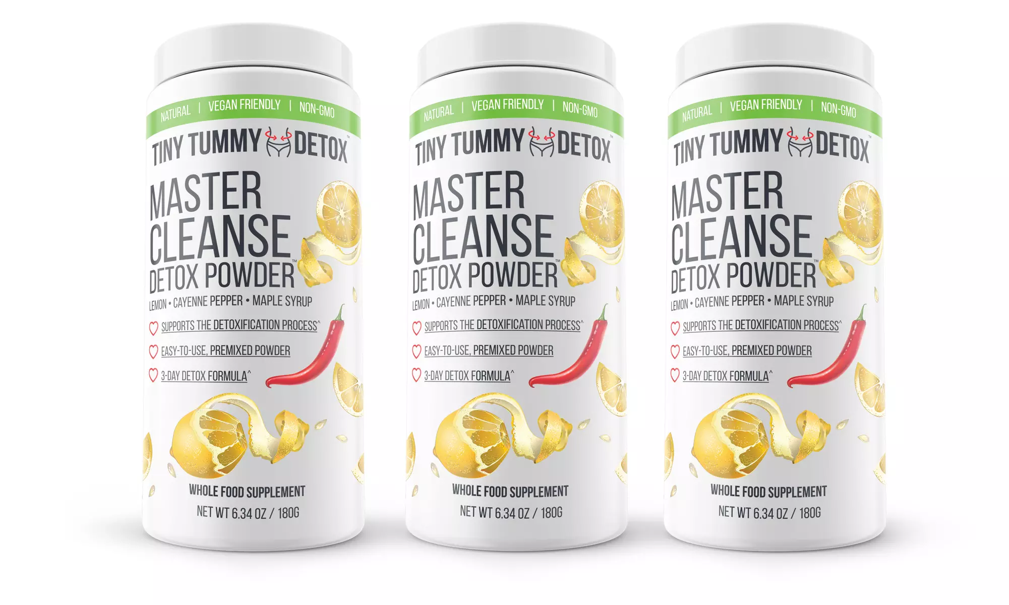 Master Cleanse Lemon Cayenne Maple Detox Powder (1-, 3-, or 6-Pack)