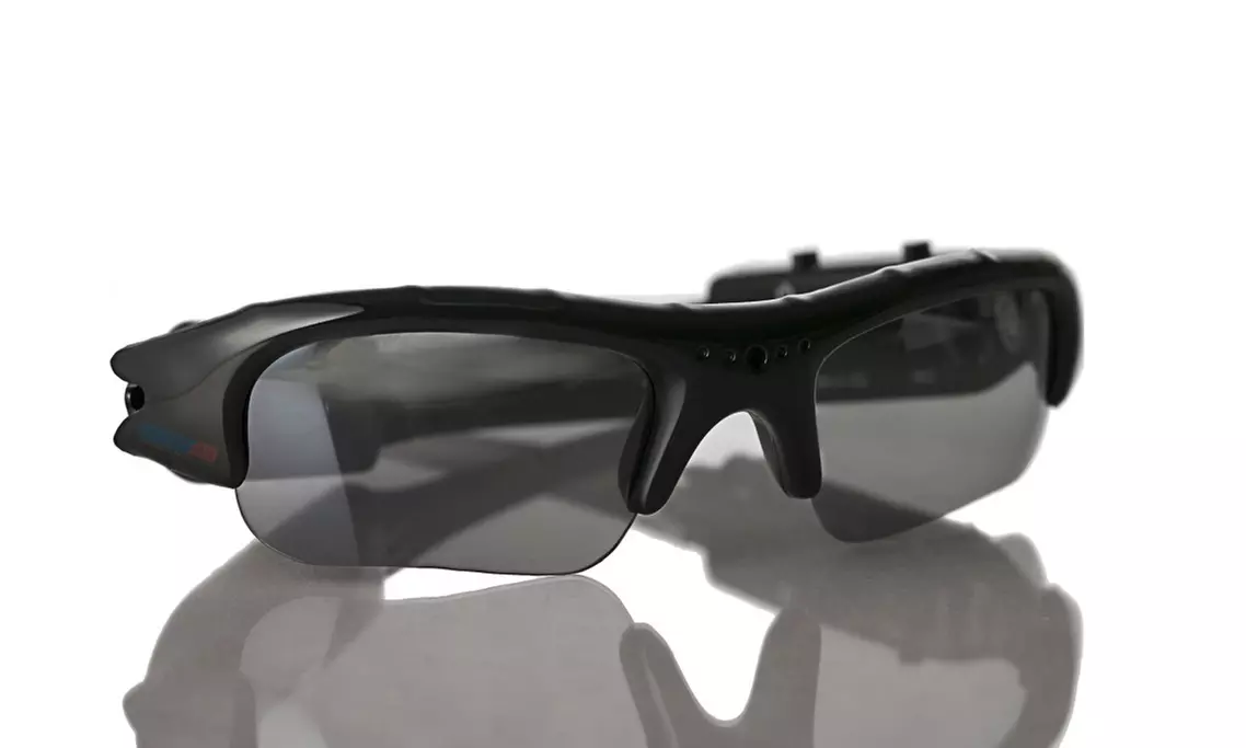 Audio Video Digital Camcorder Sunglasses Great for Fishing Expedition - Second Medium