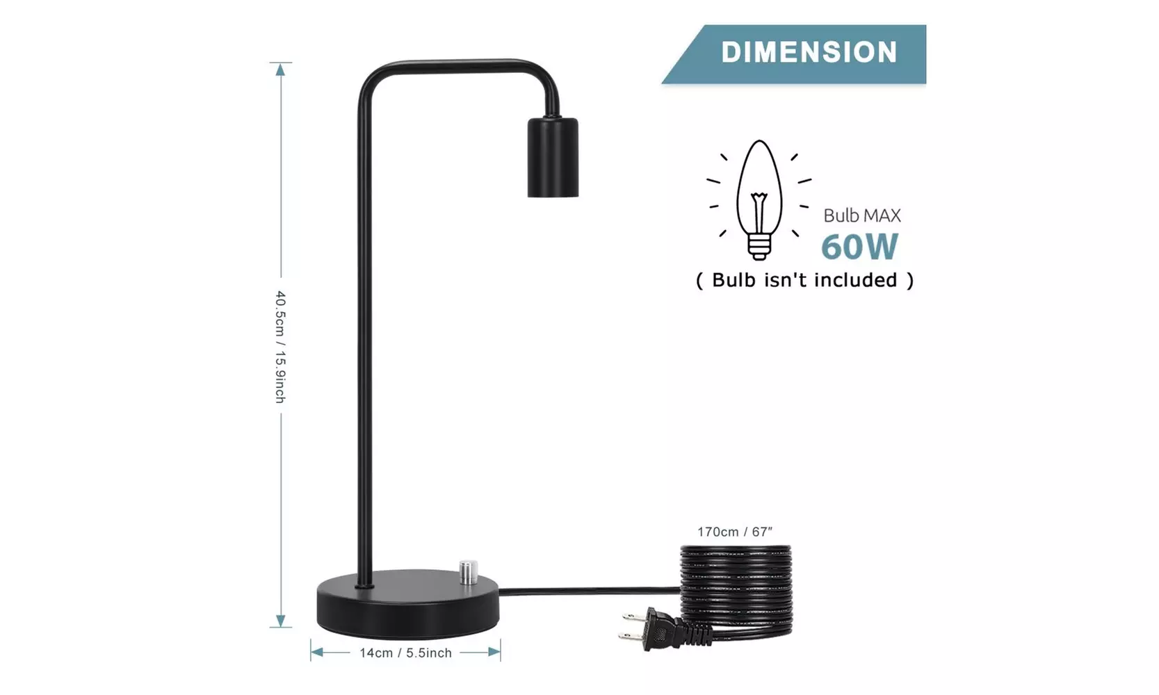 Creative table lamp Modern Bedside Light Fixtures for Bedroom Living Room