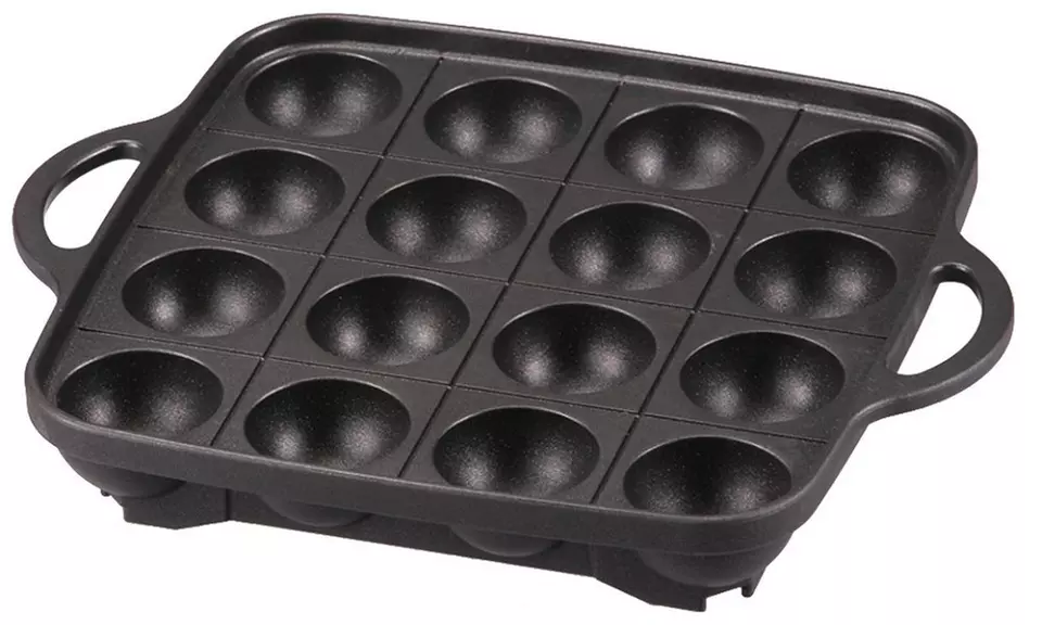 Iwatani Takoyaki Grill Pan CB-P-TAF, Medium, Black - Second Medium
