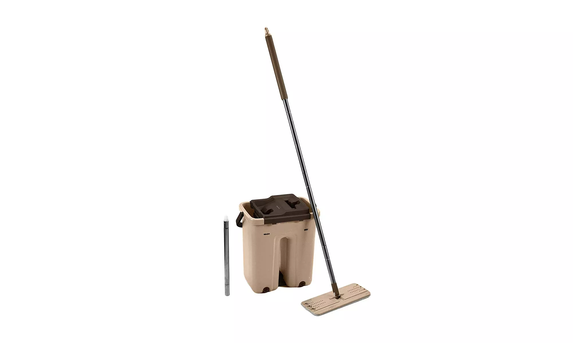 Self Cleaning Drying & Wringing Mop Bucket System For Flat Floor 2 Microfiber - Primary Image