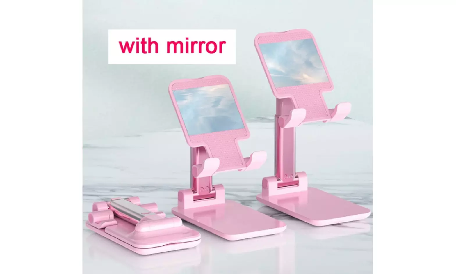 Adjustable Cell Phone Tablet Stand Desktop Holder Mount Mobile Phone iPad iPhone