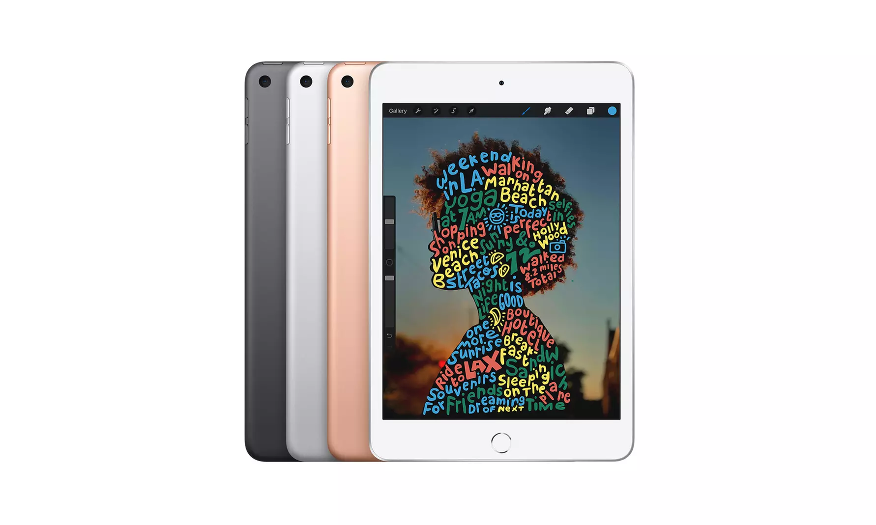Apple iPad mini 5 Screen 7.9", MUXM2LL/A, 2.49GHz/256GB (Scratch  Dent) - Primary Image