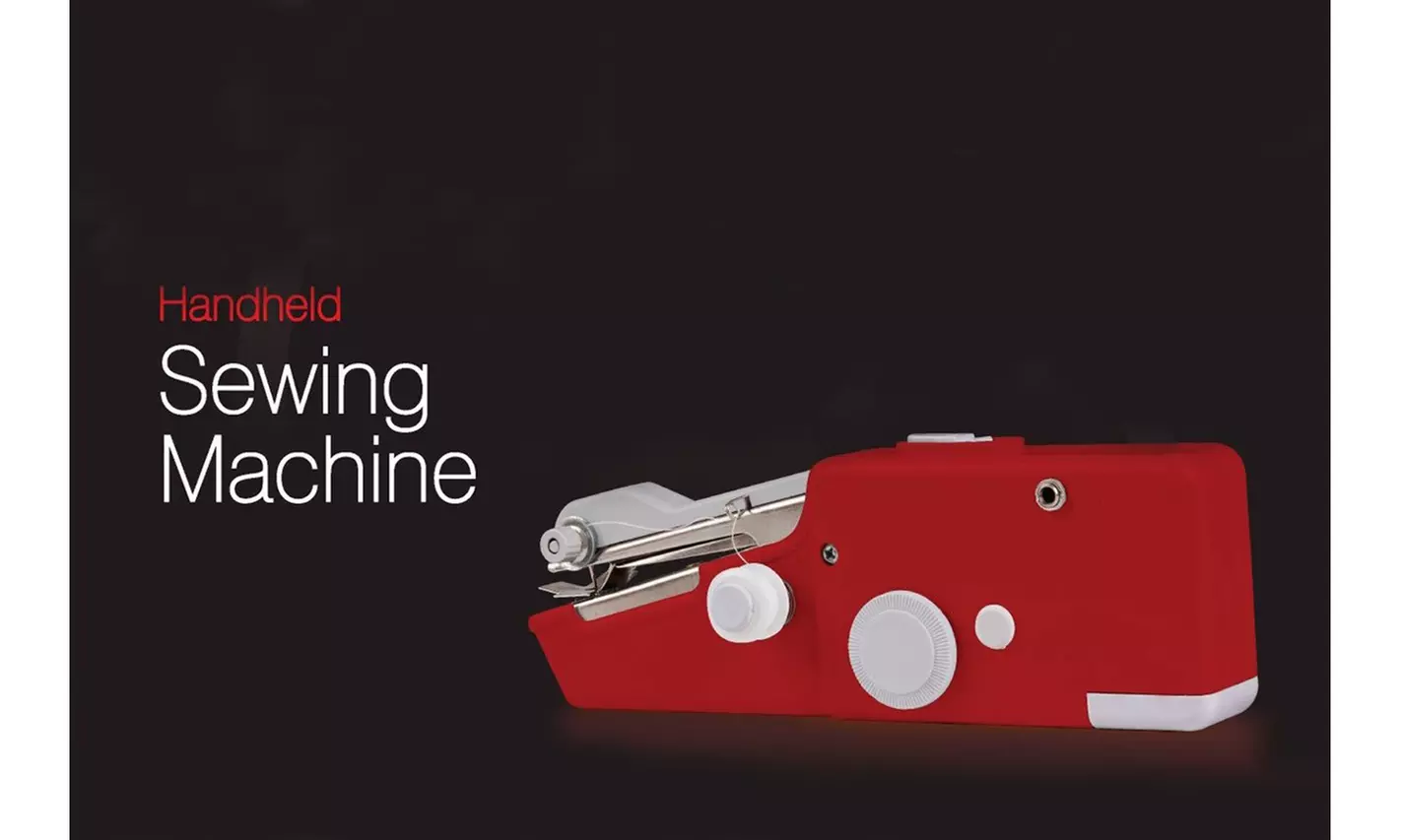 Quick Handheld Cordless Sewing Machine Is Ideal For Quick Repairs - Primary Image