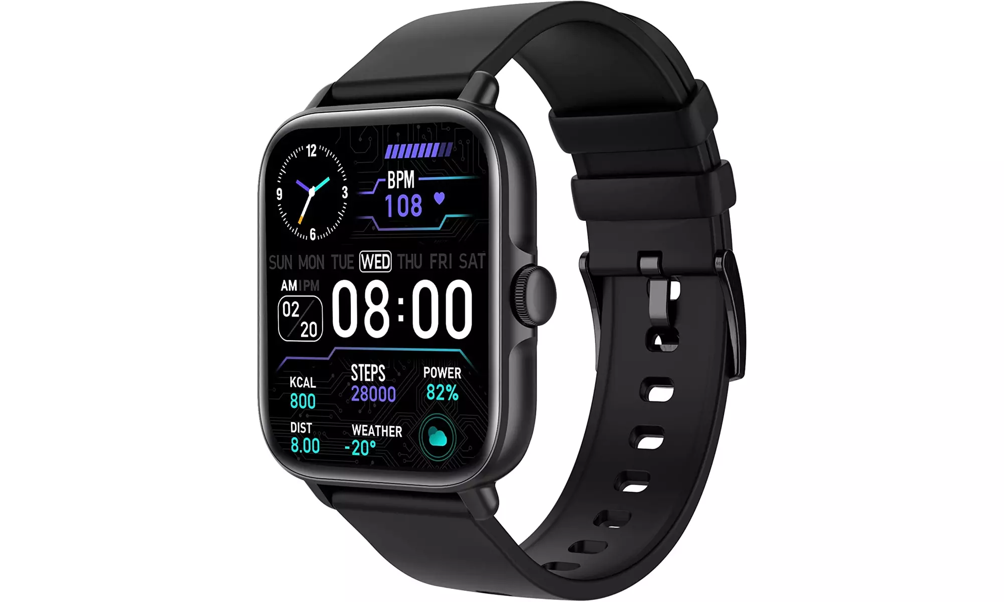 Smart Watch (Answer/Make Call), 1.7" Smartwatch Fitness Tracker - Primary Image