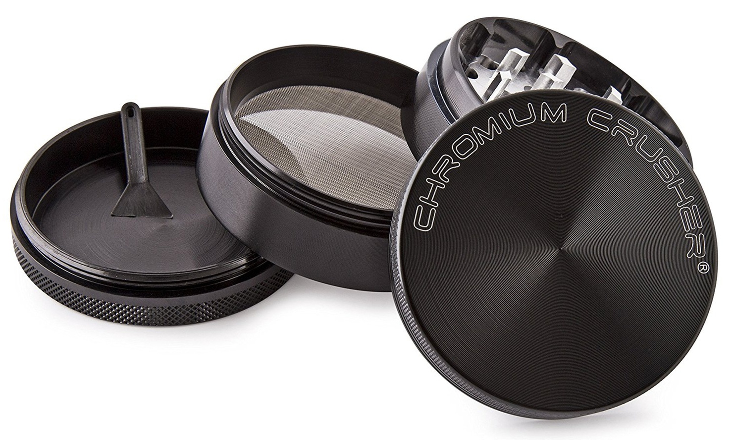 4-Layer Herb Grinders w/ Bonus Container (Small, Medium, Large)