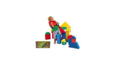 EduShape 700140 Giant Blocks - Set of 32 - 4 1/3