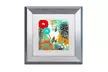 Color Bakery 'Bali I' Matted Silver Framed Art - Second Medium
