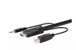 Monoprice Switch Series HDMI USB 3 5mm Audio Combo Cable for KVM Switches 6ft - Second Medium