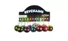Assorted Color Mirrored Disco Ball Key Chains - 12 Pack