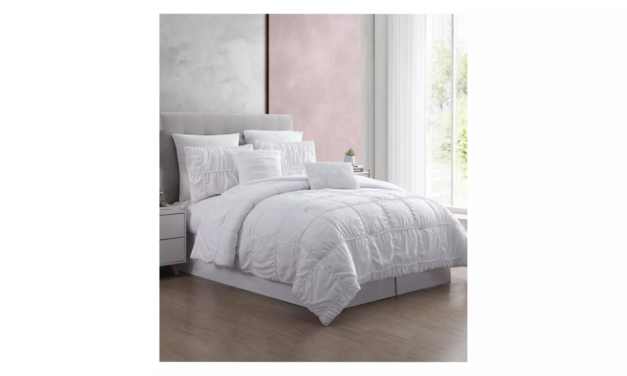 Modern Threads Kate White Comforter Set - Second Medium