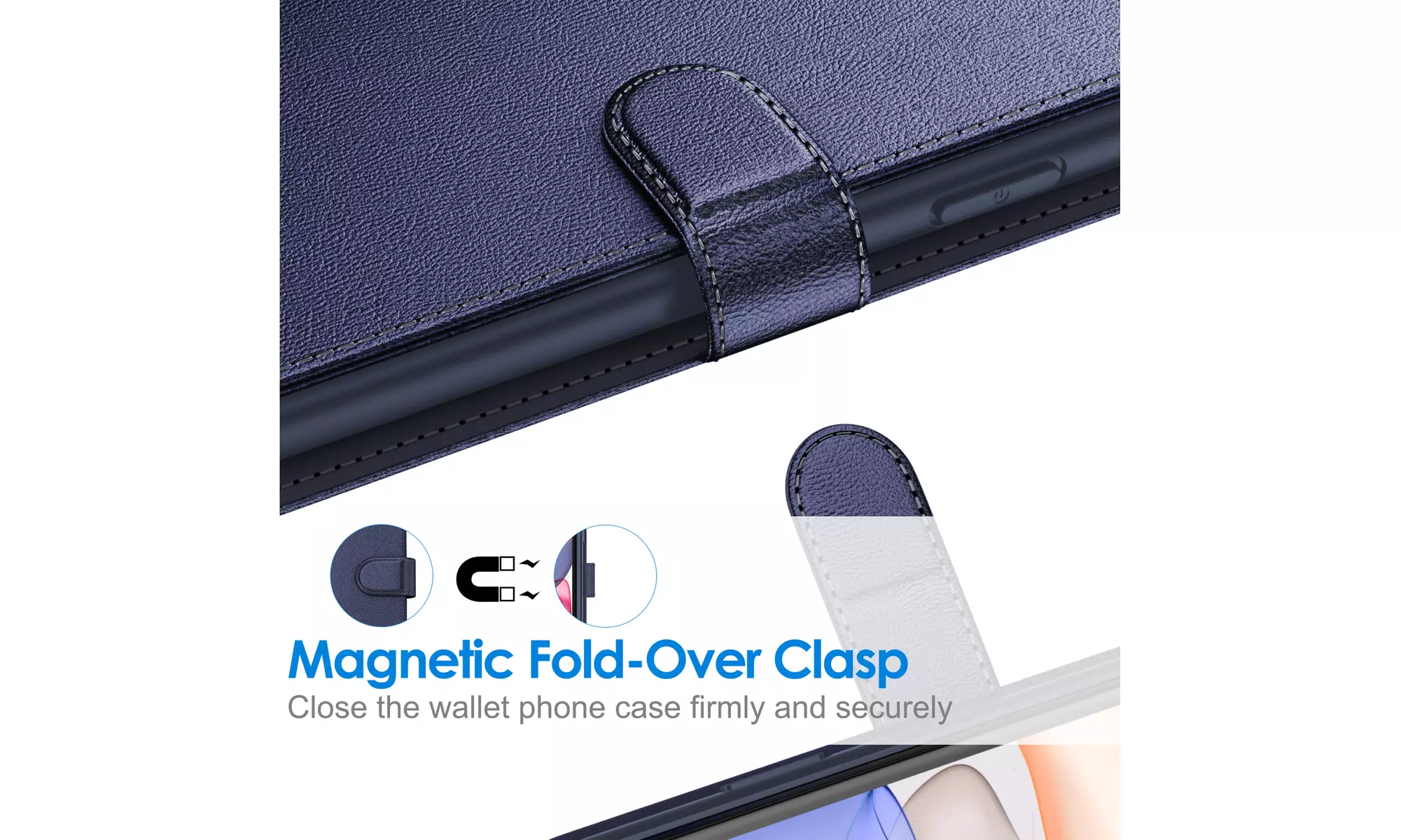 Wallet Case for iPhone 11with Card Holder and Stand
