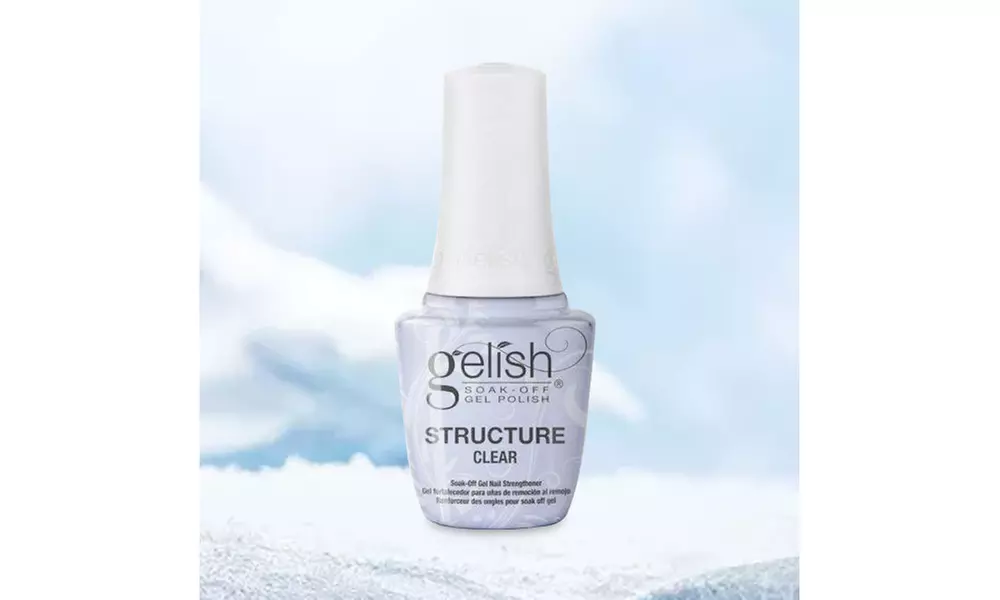 Harmony Gelish UV Structure Gel "CLEAR" in the bottle 0.5oz LED Brush On - Second Medium