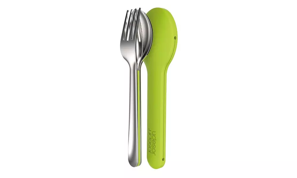 Joseph Joseph GoEat Compact Stainless-Steel Cutlery Set - Primary Image