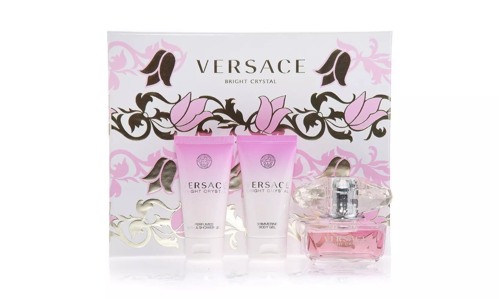 Versace Bright Crystal Eau de Toilette 3PCS Gift Set For Women - Primary Image