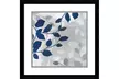Framed Art Print 'Leaves in the Mist II' by Tandi Venter: Outer Size 17 x 17" - Second Medium