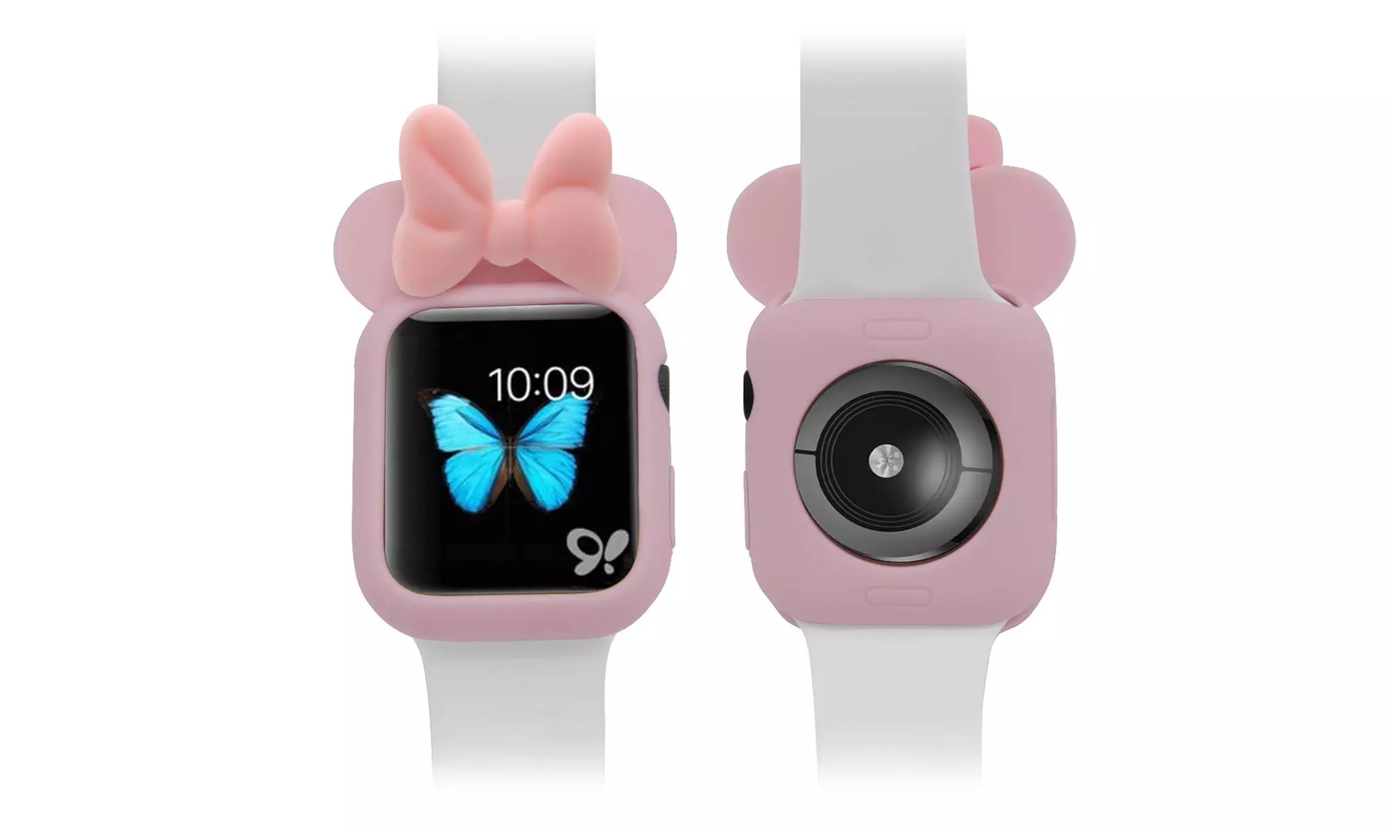 Soft TPU Minnie Mouse Watch Protective Cover with Matching Band for Apple Watch - Second Medium