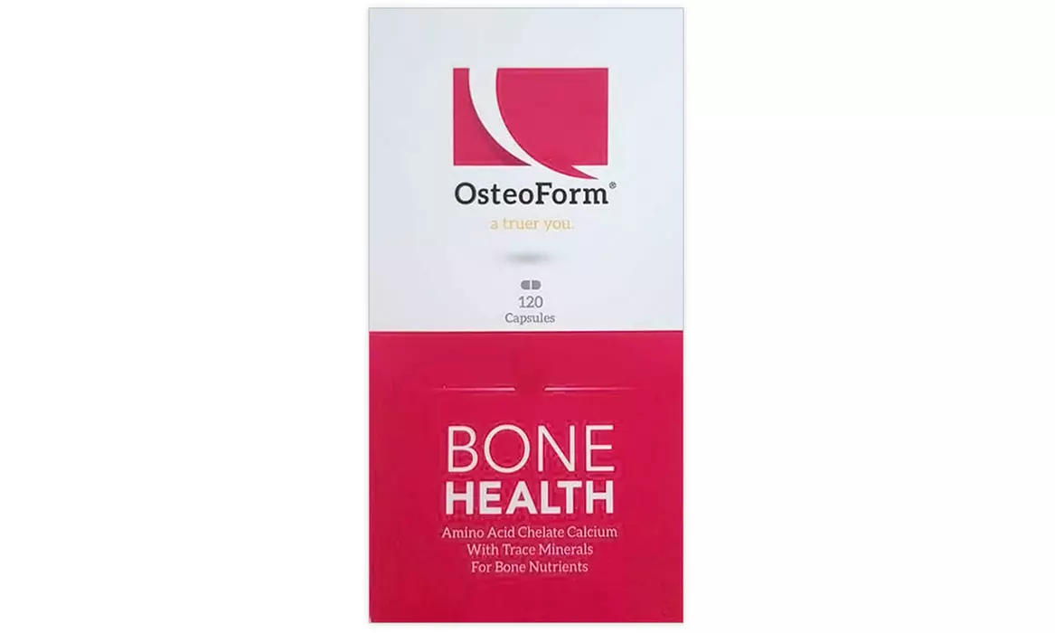 Osteoform Amino Acid Chelate Calcium Promotes Bone Density Capsules 120 - Primary Image