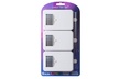 3 Pack LumiLux Advanced 16-Color Motion Sensor LED Toilet Bowl Night Light - Second Medium