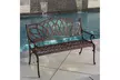 Velda Die-Cast-Aluminum Outdoor Bench - Second Medium
