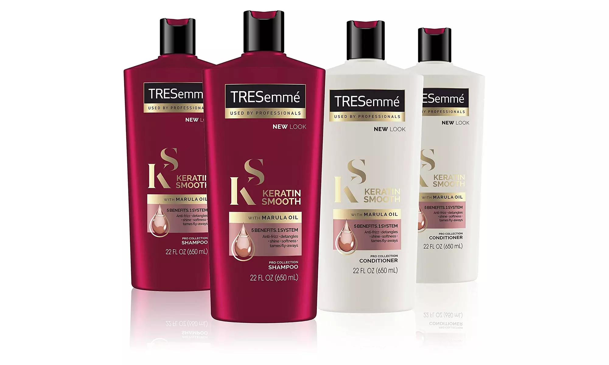 TRESemmé Shampoo and Conditioner Four 4 - Pack, Keratin Smooth, 94oz - Primary Image